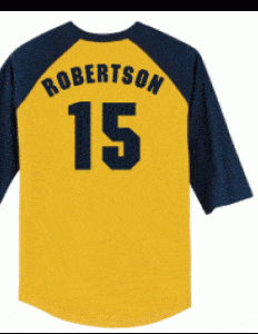 Athletic Jersey Name & Numbers