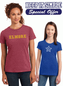 Keep It Simple Rhinestone T-shirt Special Offer