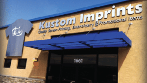 Kustom Imprints exterior facility